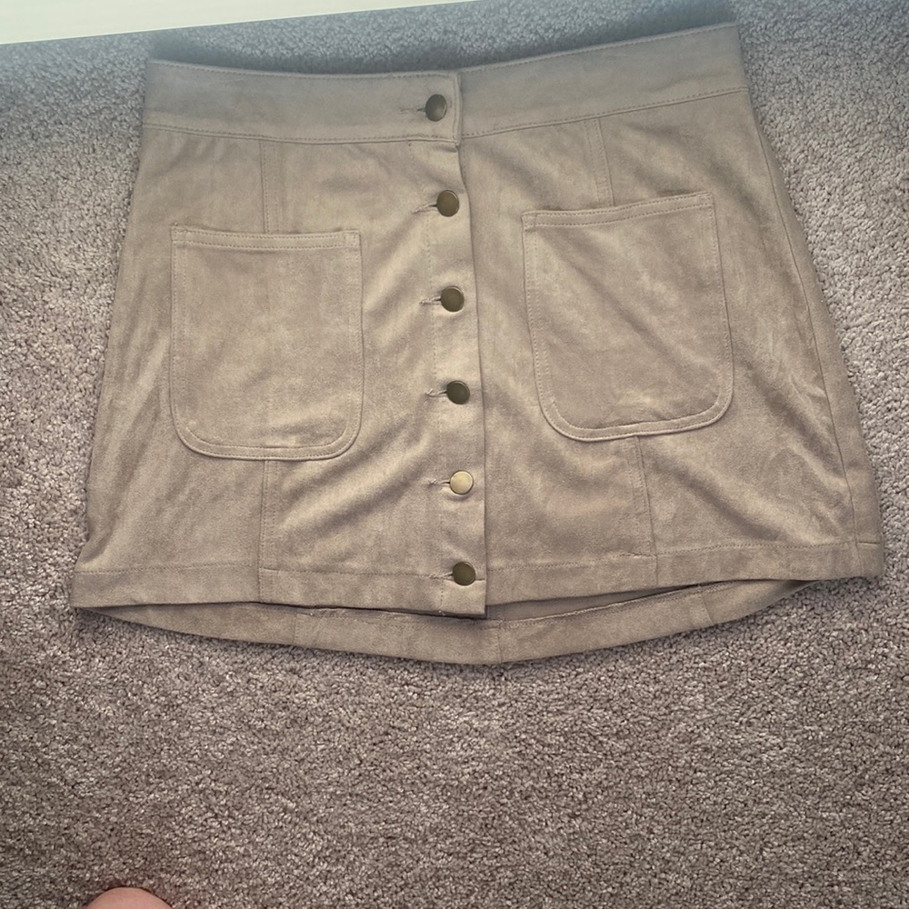 Altard State Suede skirt. Size: M